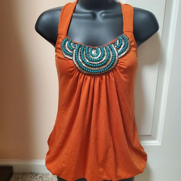 VENUS Embellished Tank Top NWT - Picture 1 of 11